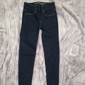 American Eagle Dark Wash Skinny Jeans
